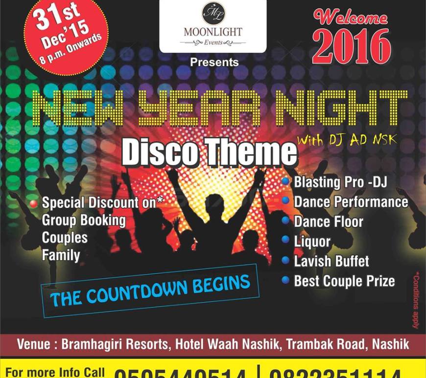 31st Party Nashik Bramhagiri Resort