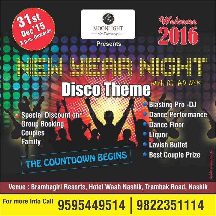 31st Party Nashik Bramhagiri Resort