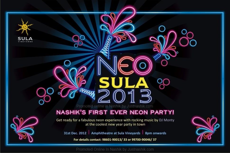 NEO 13 New Year Party at Sula Wines ,Nashik