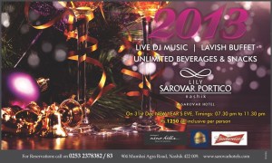 New Year Party Sarovar Lily Portico Nashik