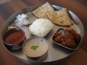 Kolhapuri Thali at Kolhapuri Tadka Nashik