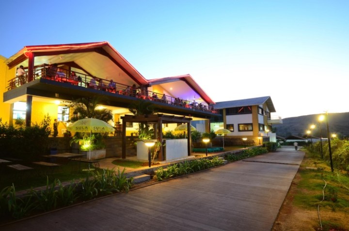 Tasting room at Sula vineyards nashik