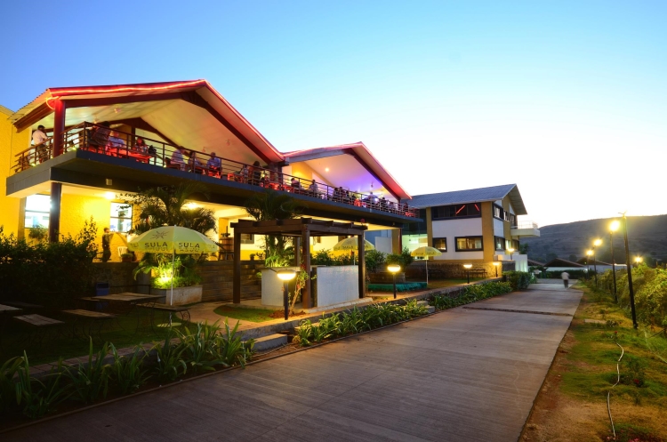 Tasting room at Sula vineyards nashik