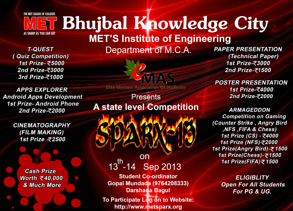 Sparx 2013 Technical Event