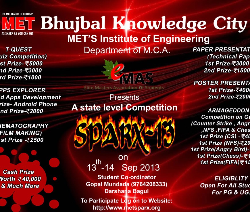 Sparx 2013 Technical Event