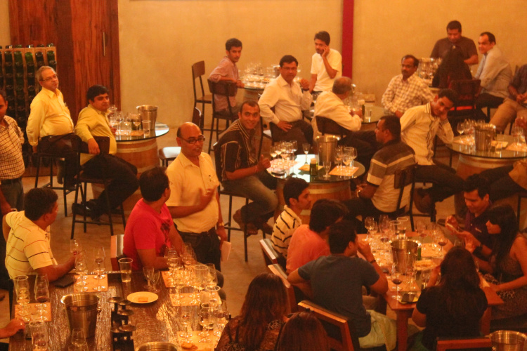 Vertical Tasting at The Cellar, The Sula Vineyards, Nashik