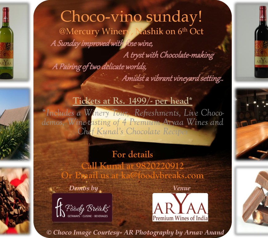 Chocovino Festival Nashik at Mercury Vineyards