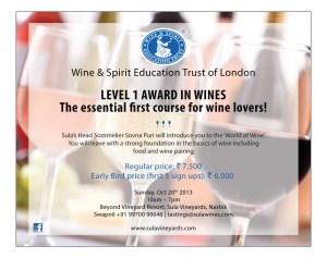 WSET Wine Course Nashik