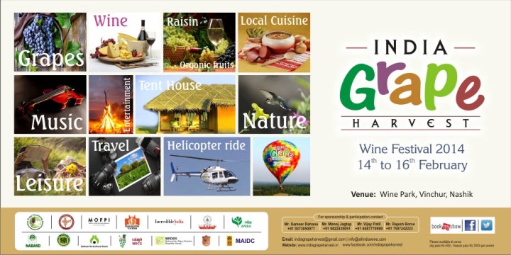 India Grape Harvest 2014 Nashik