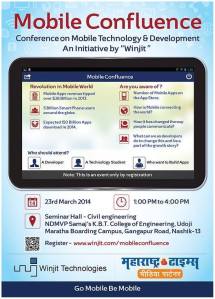 Mobile Confluence by Winjit at Nashik