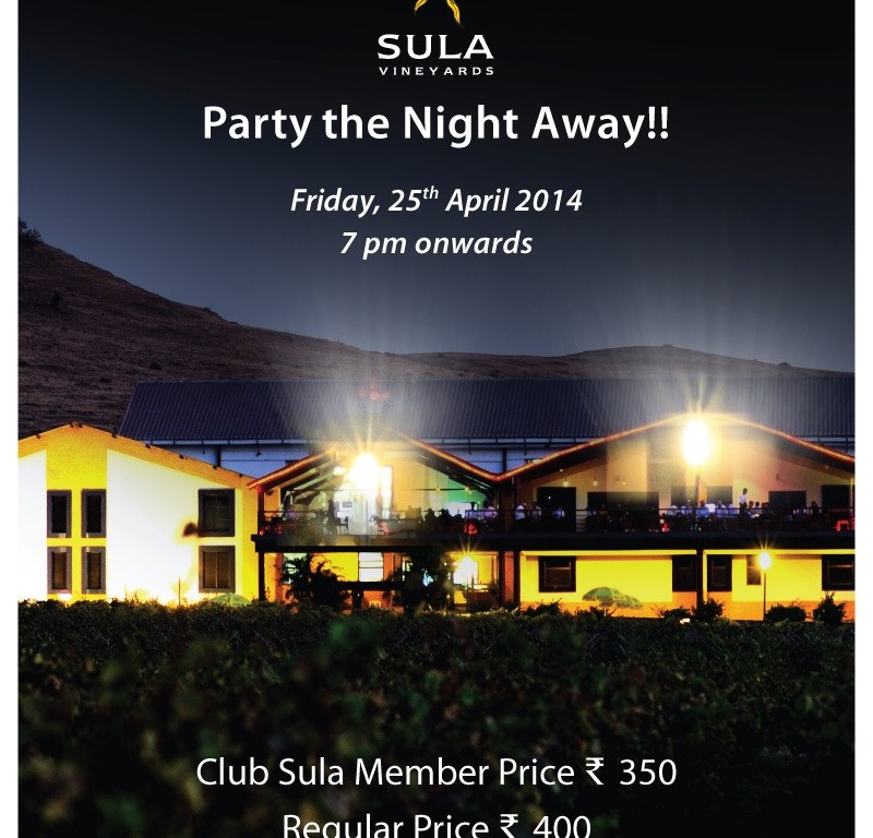 DJ Night at Sula Vineyards
