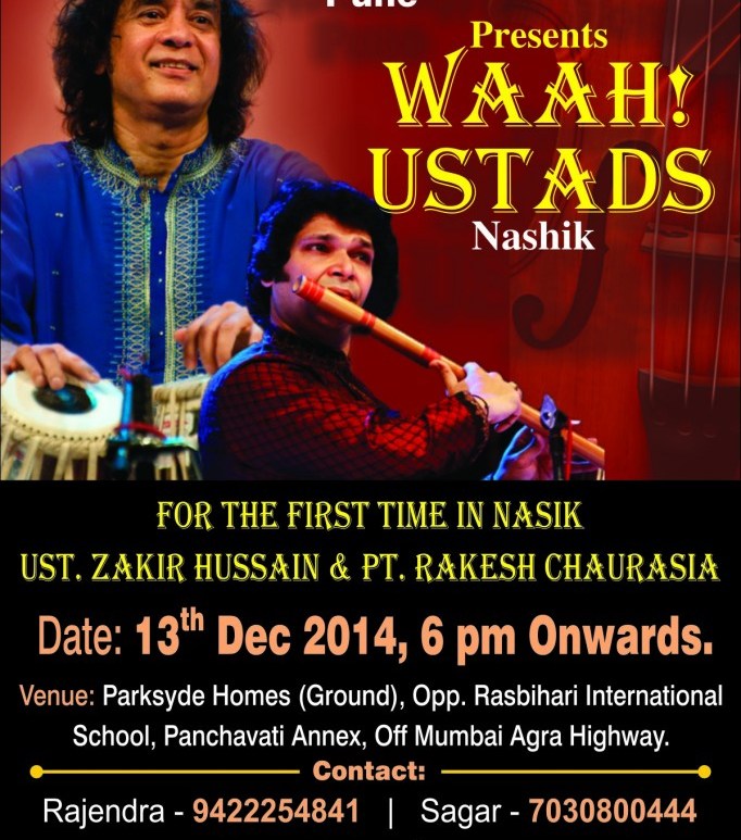 Zakir Hussain in Nashik