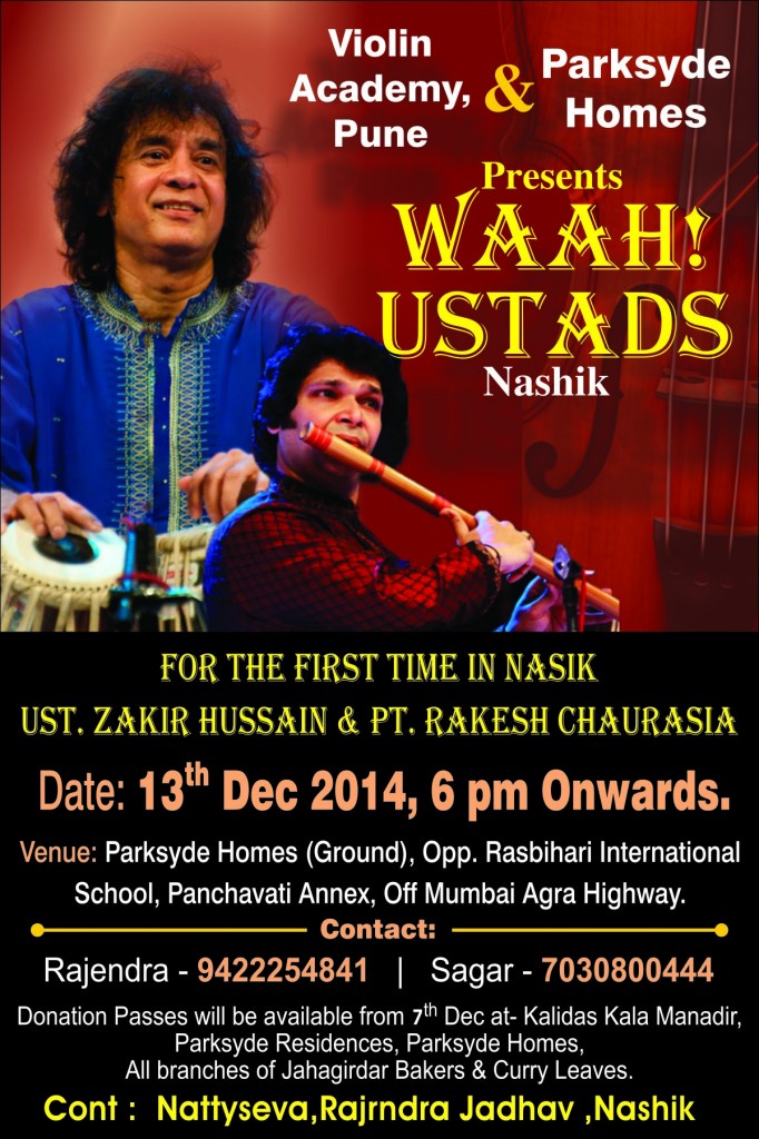 Zakir Hussain in Nashik