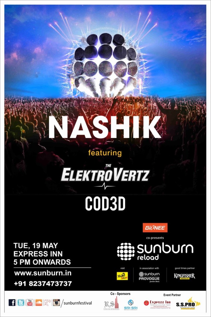 Sunburn Reload Nashik at Express Inn
