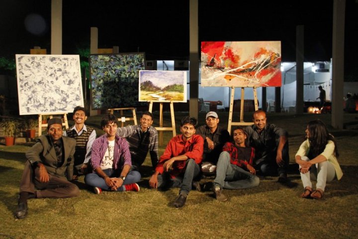 Exhibition by Ruchir Art Gallery At Sanskruti Festival at Sula Vineyards