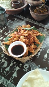 Bhaji At Owaaraa Restaurant Nashik