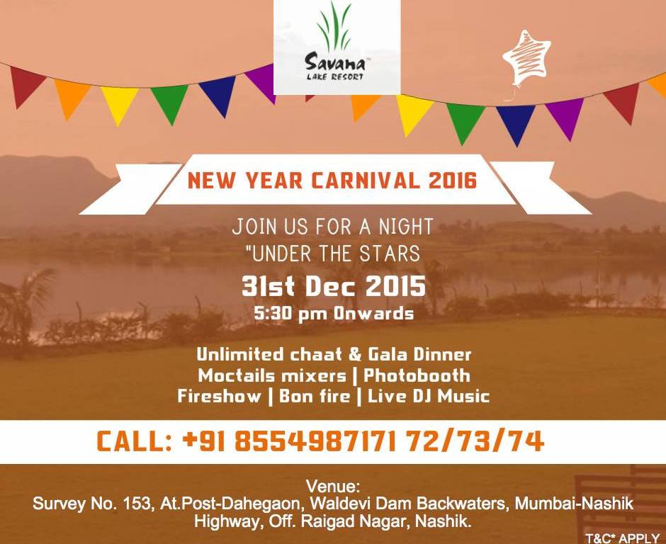 Savana Lake Resorts 31st Dec Party