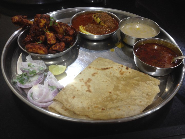 Kolhapuri Thali at Gavkari Hotel College Road