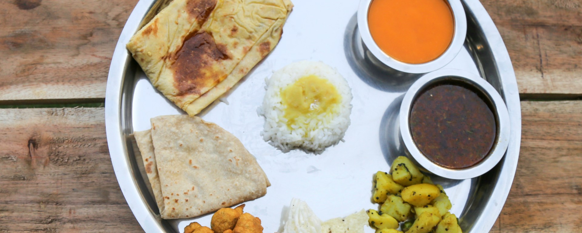 Amras Puran Poli Mande at Utsav Pure Veg Fine Dine, Nashik