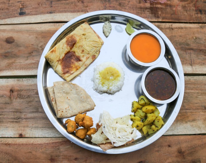 Amras Puran Poli Mande at Utsav Pure Veg Fine Dine, Nashik