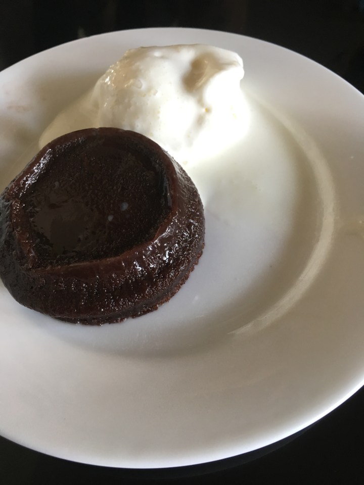 Choco Lava Cake  Malaka Spice Vellone vineyards Nashik