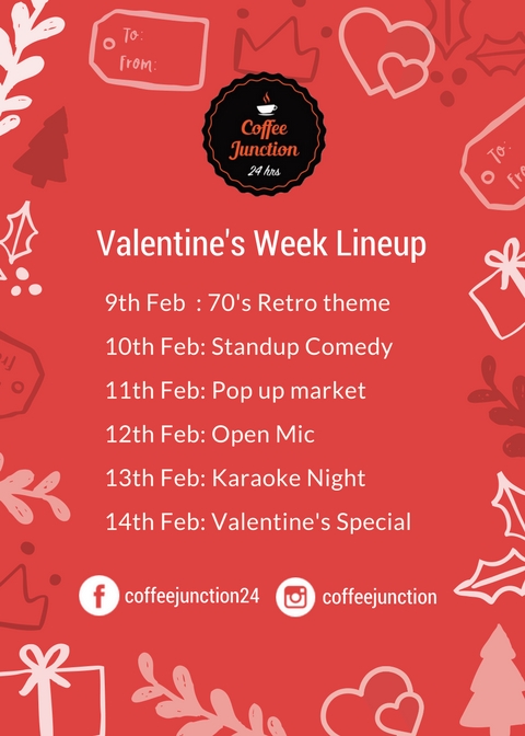 Coffee Junction Valentines Week
