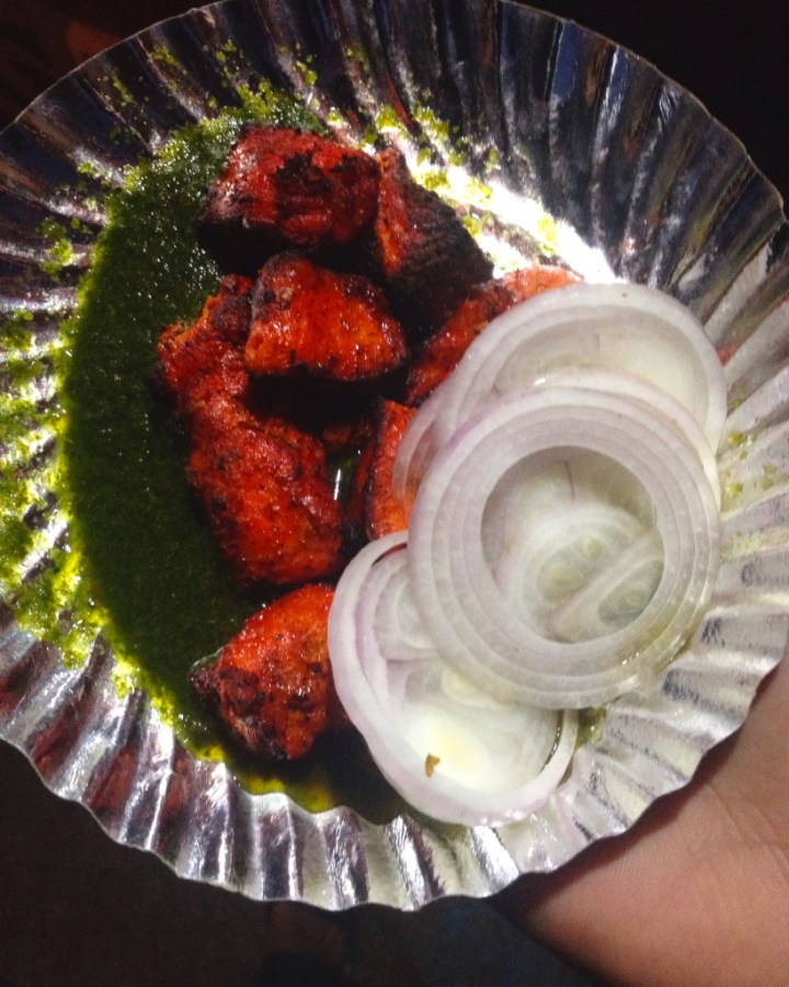 Chicken Tikka Kebabs at Pathardi Phata
