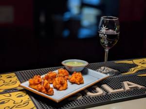 prawns koliwada at Sula vineyards