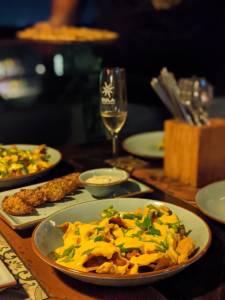 Food at Sula vineyards