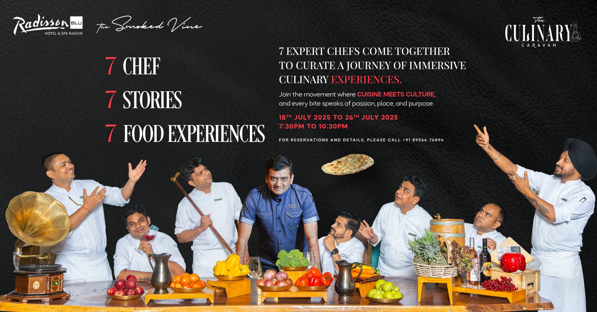 Radisson Blu Hotel & Spa, Nashik Unveils “The Culinary Caravan” – A Nine-Day Celebration of Indian Flavours, Stories & Soul
